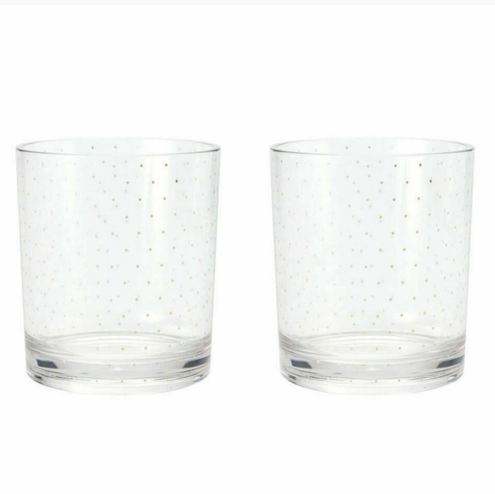 ♠️NIB Kate Spade Gold Dot Drinkware
